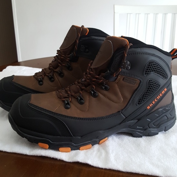 Skechers Other - Sketchers SteelToe, Waterproof, Boot Size 14 Wide
